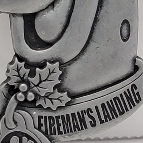 Silver Dollar City Firemans Landing Lucky Dog Made USA Christmas Ornament 2015 - Picture 5 of 11